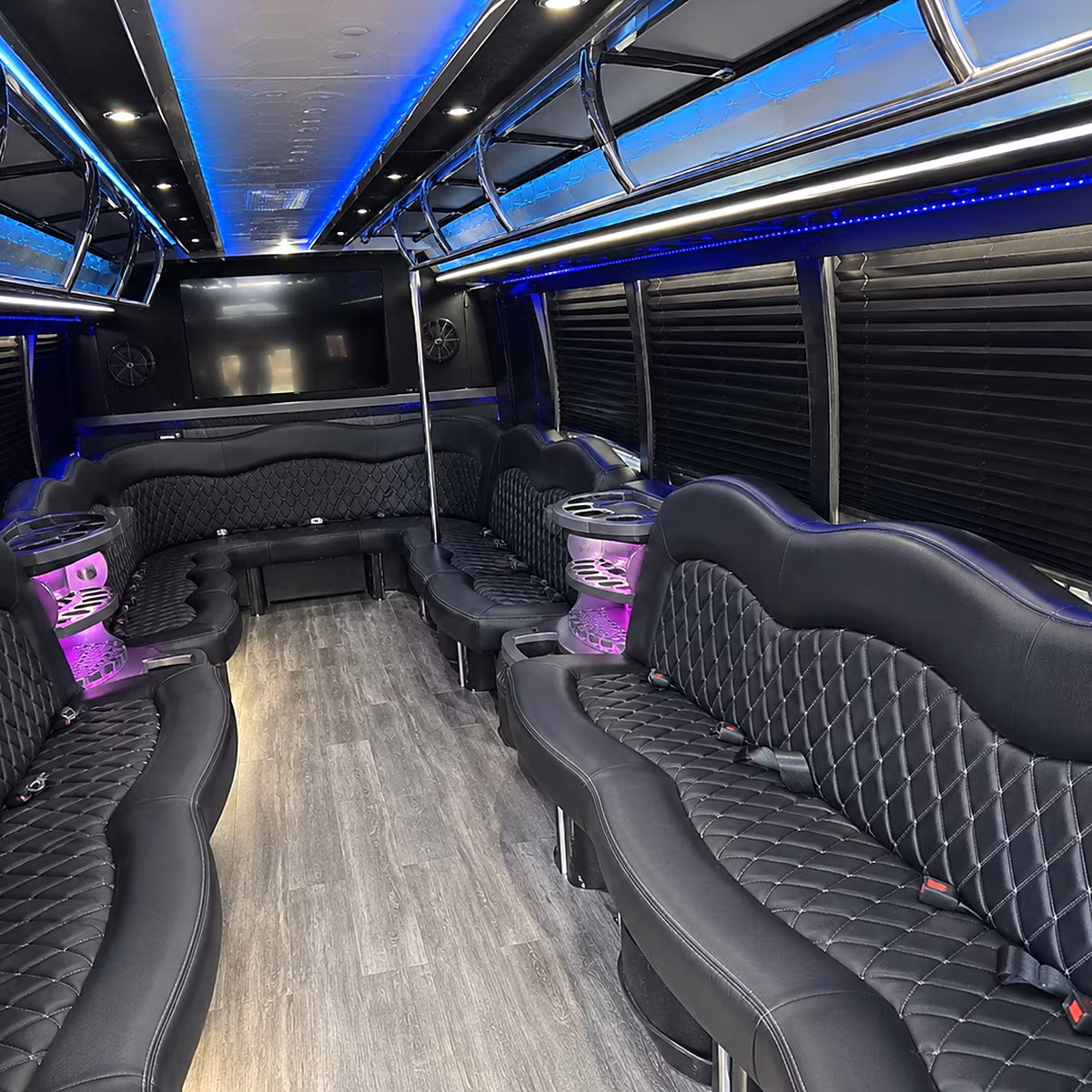woodbridge new years eve party bus rental