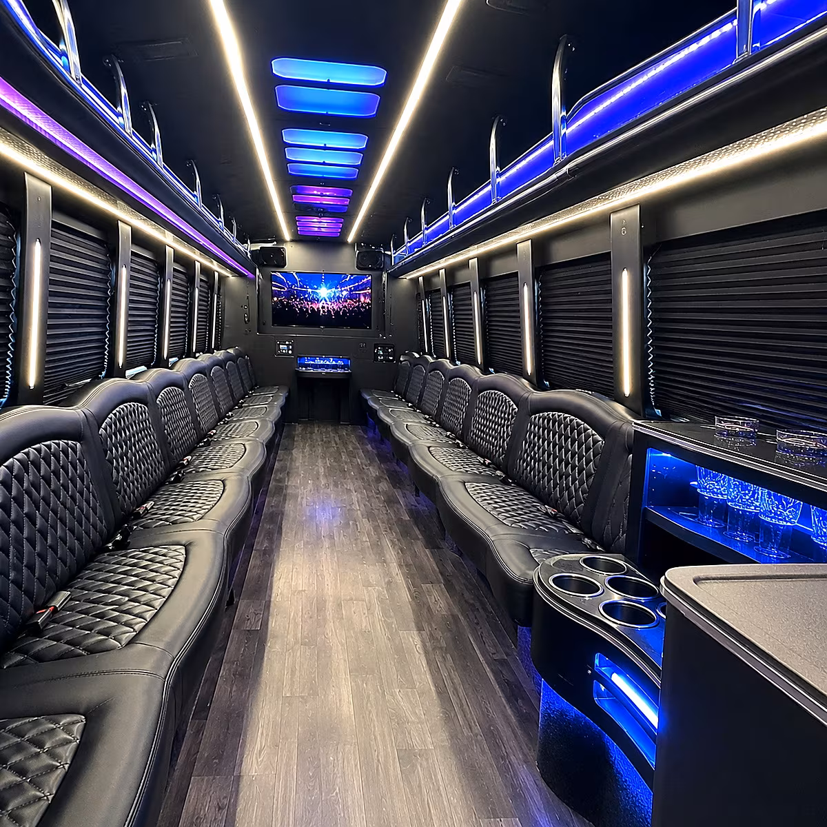 woodbridge quinceanera sweet 16 celebrations party bus rental