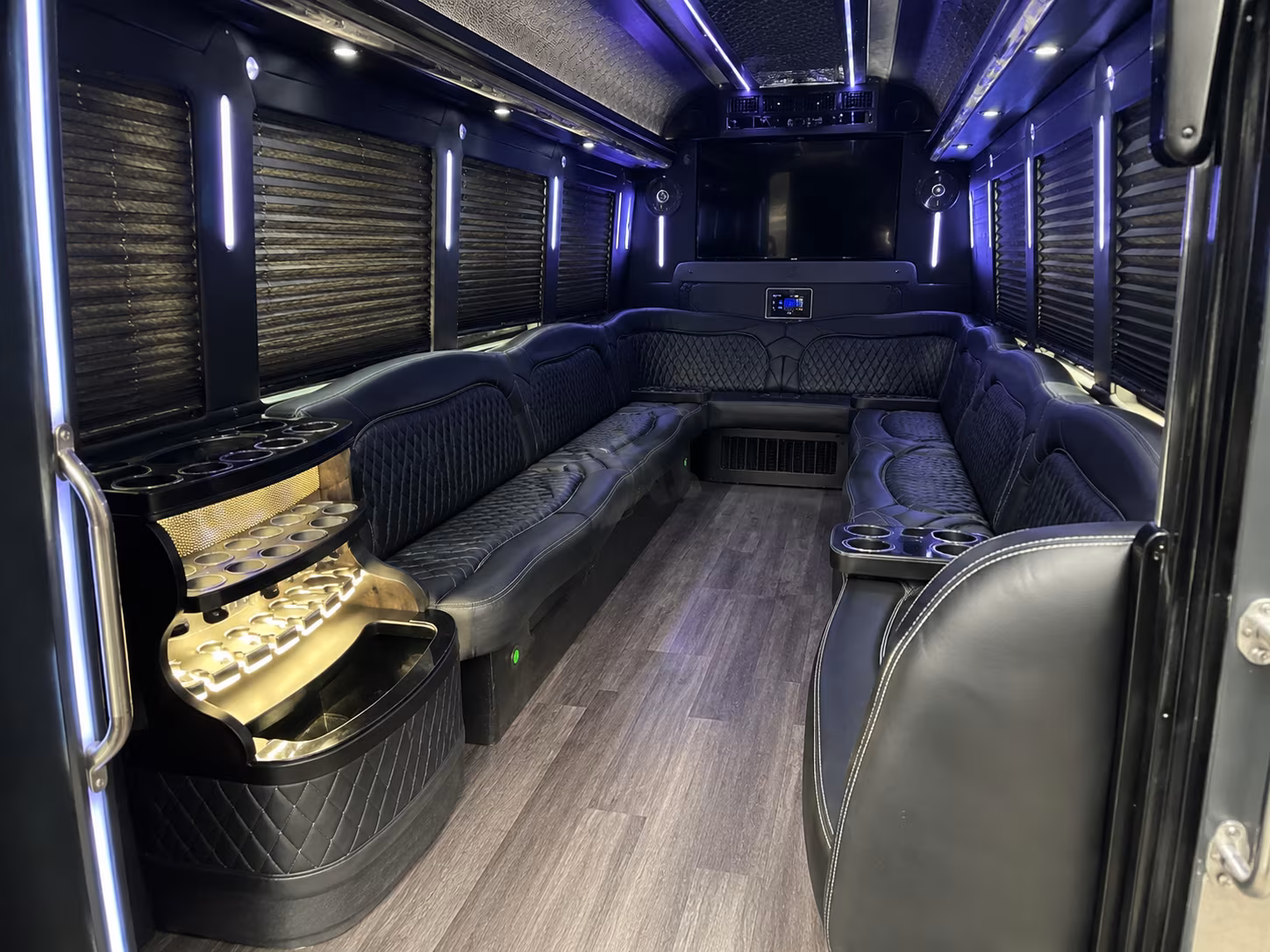 woodbridge sporting event party bus rental